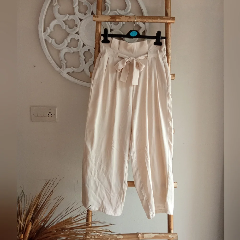 Off White Paperbag Trousers - Picture 3 of 14